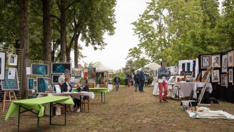 colline arts festival plein air artistes lerch