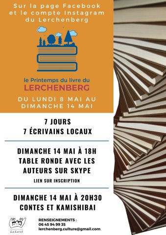 lerchenberg printemps livre salon festival bourse culture affiche