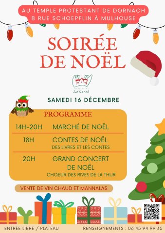 soirée noël lerchenberg marché contes concert