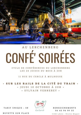 conférence confésoirées culture lerchenberg train rail mulhouse