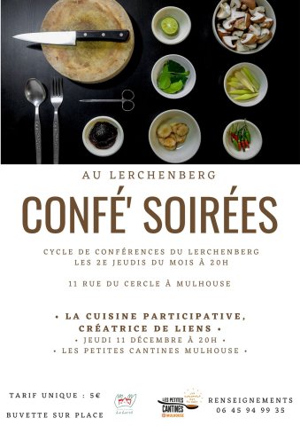 conférence confésoirées culture lerchenberg cantines solidarité association