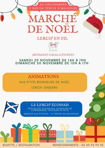 marché noël lerchenberg artisanat local