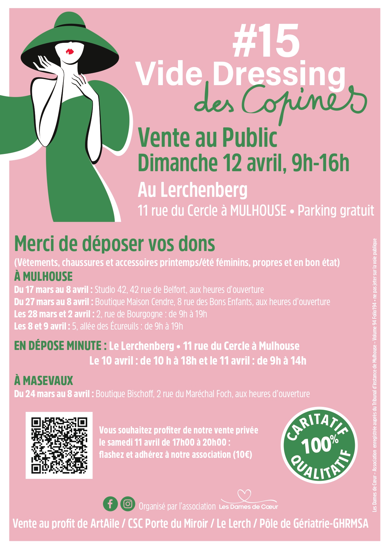 lerchenberg vide dressing bourse vêtements caritatif