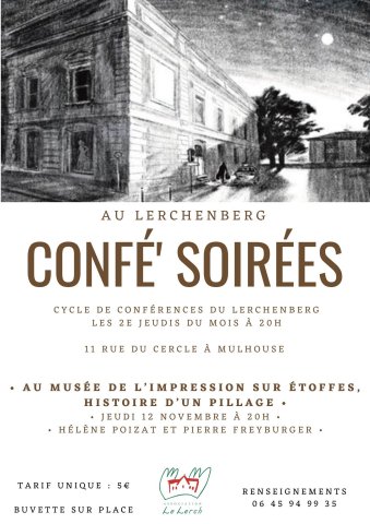 conférence confésoirées culture lerchenberg musée pillage